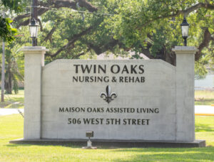 Twin Oaks Sign